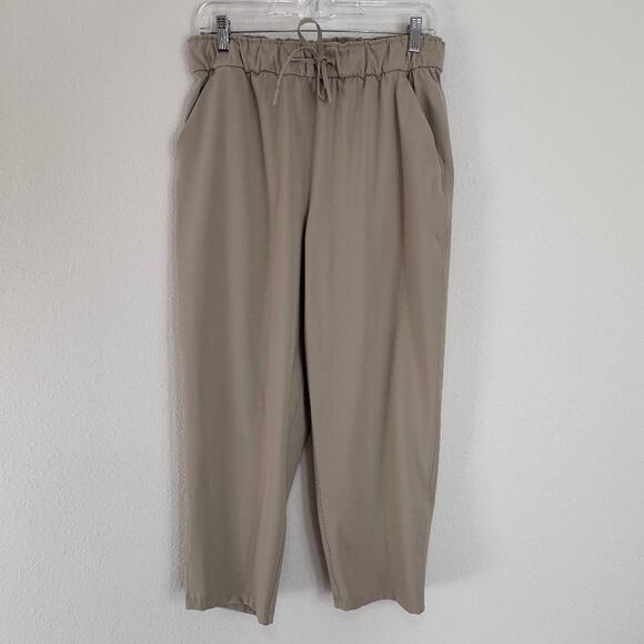 Lululemon Stretch High-Rise Cropped Pant 23" Inseam, Trench, Size 8 - Picture 2 of 10